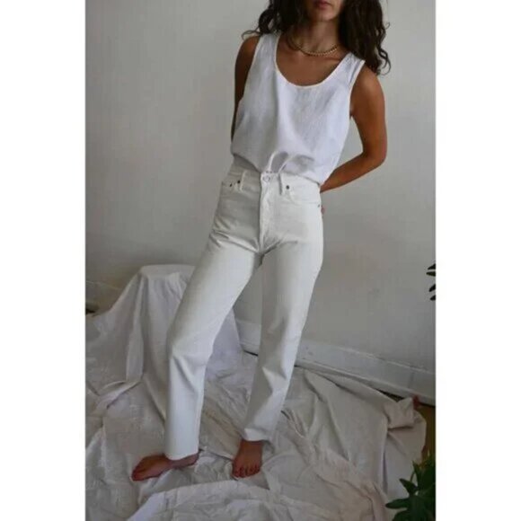 AGOLDE 90s Pinch Waist Jean in Wash Drum Size US 29 NWT - Picture 2 of 14